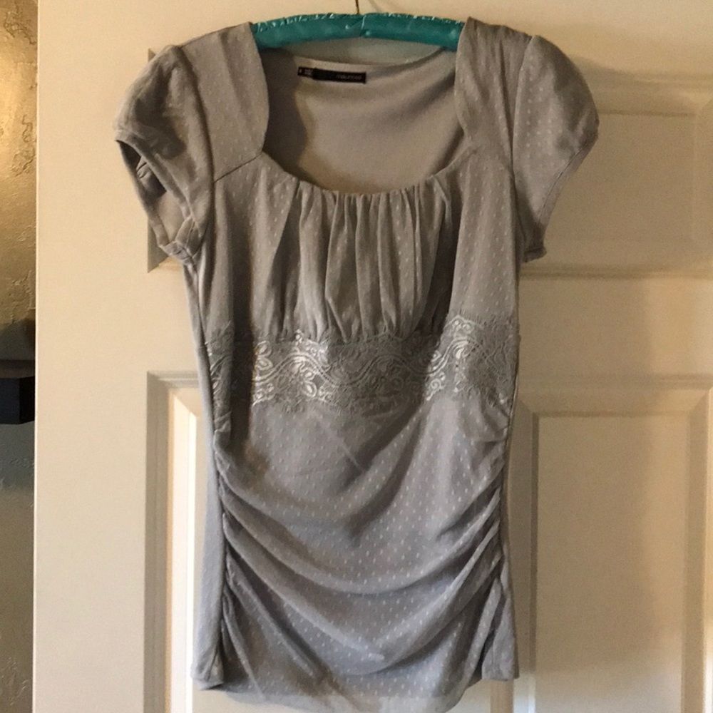 Maurices gray top